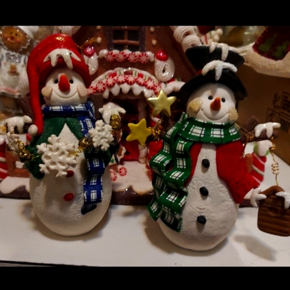 Set of Snowmen